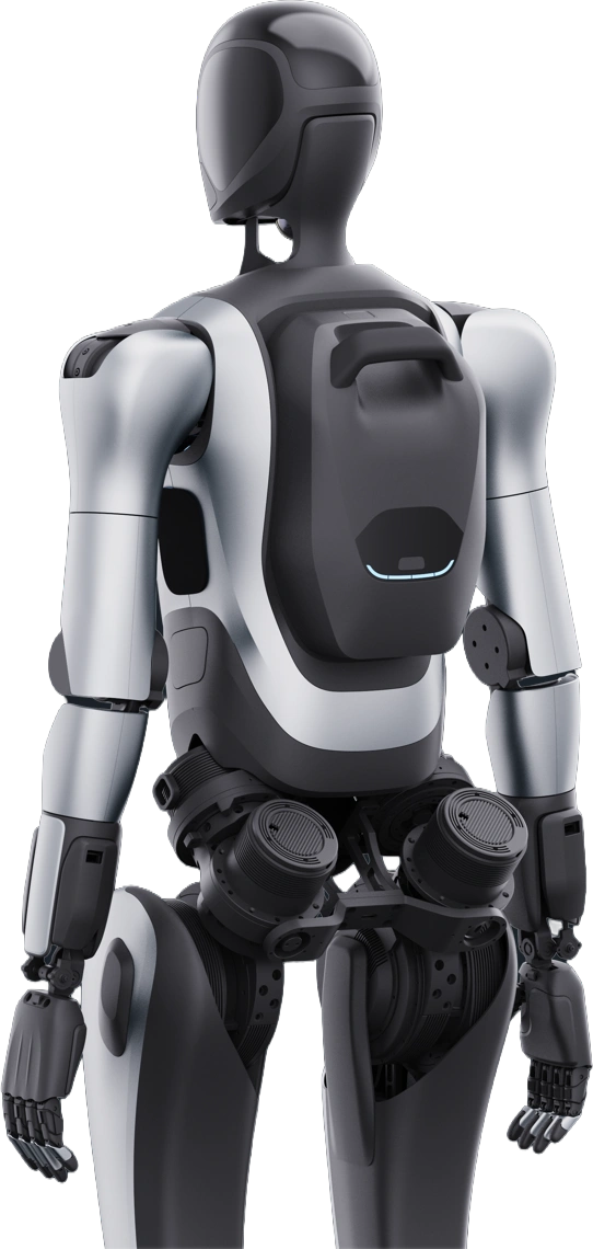 AGIBOT robot delivered and set up on-site for a rental